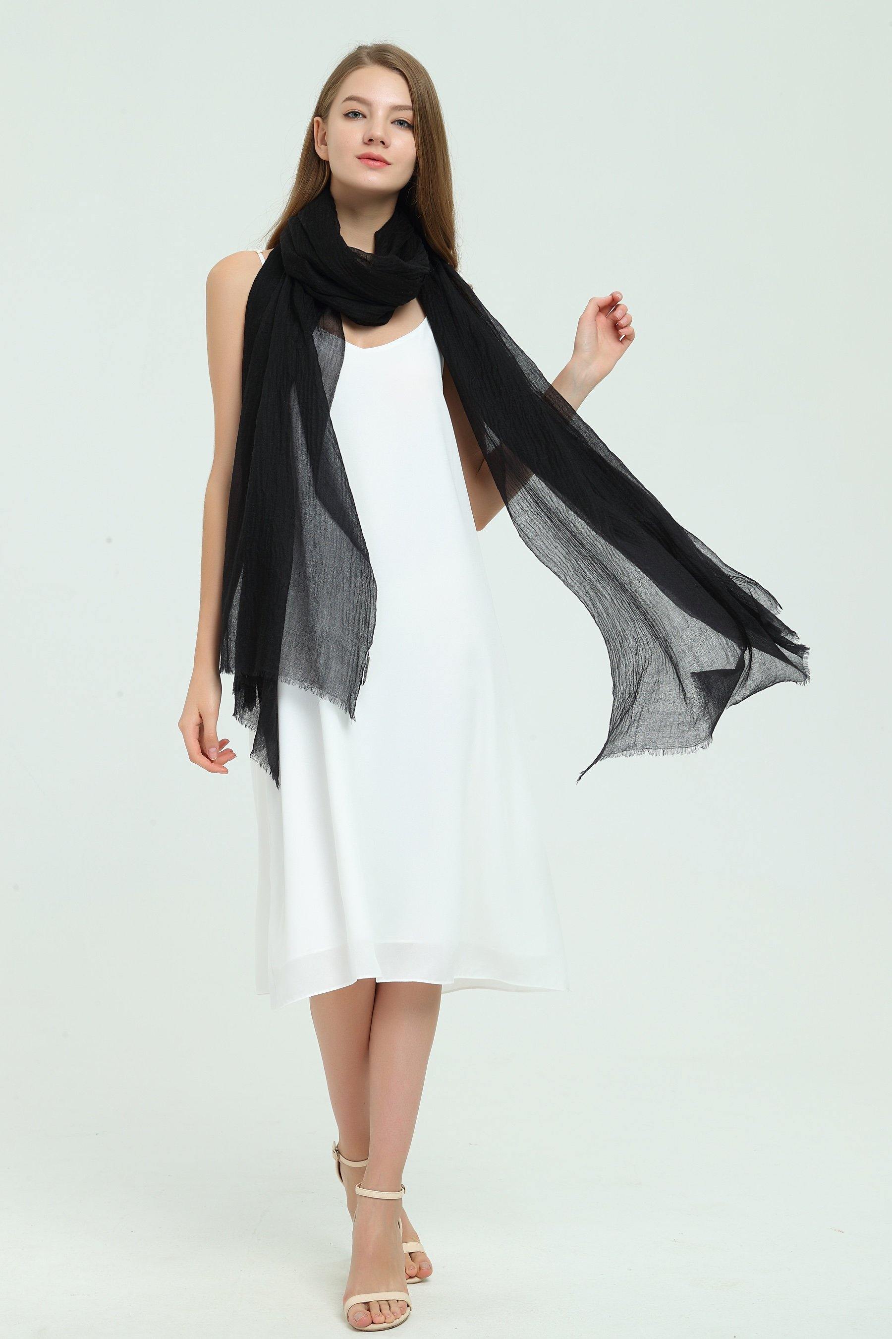 black sheer scarf for dress Black Long Scarf. Chiffon Scarf. Black Wrap Scarf. Black Chiffon Shawl